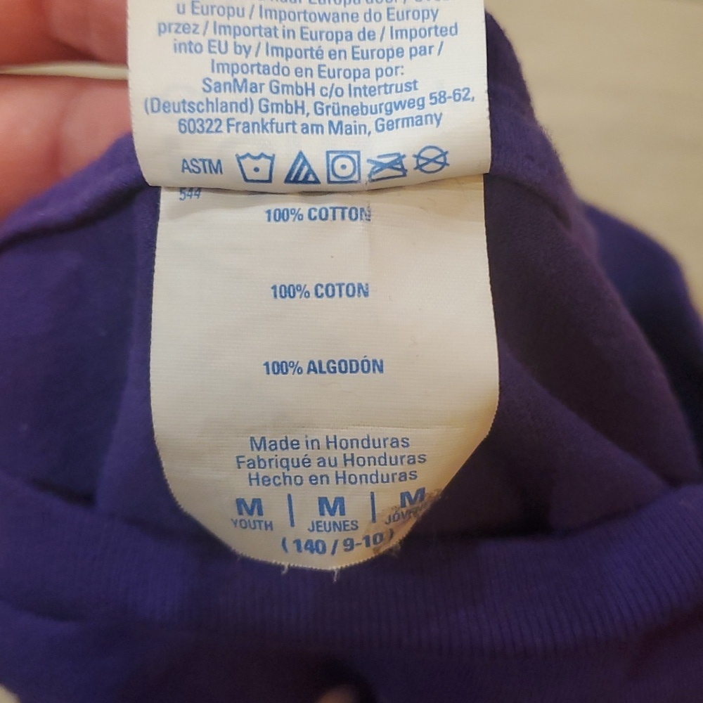 Purple Kids 9th Birthday T-Shirt - Picture 3 of 4